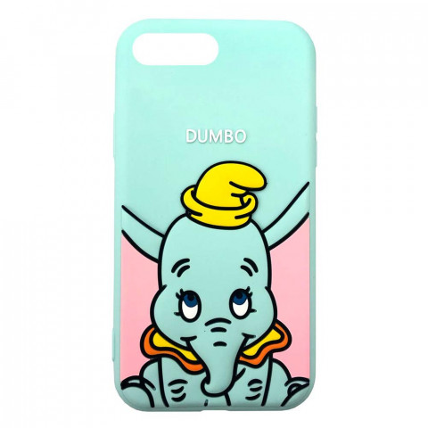 Чехол Disney на iPhone 7 Plus Dumbo Mint